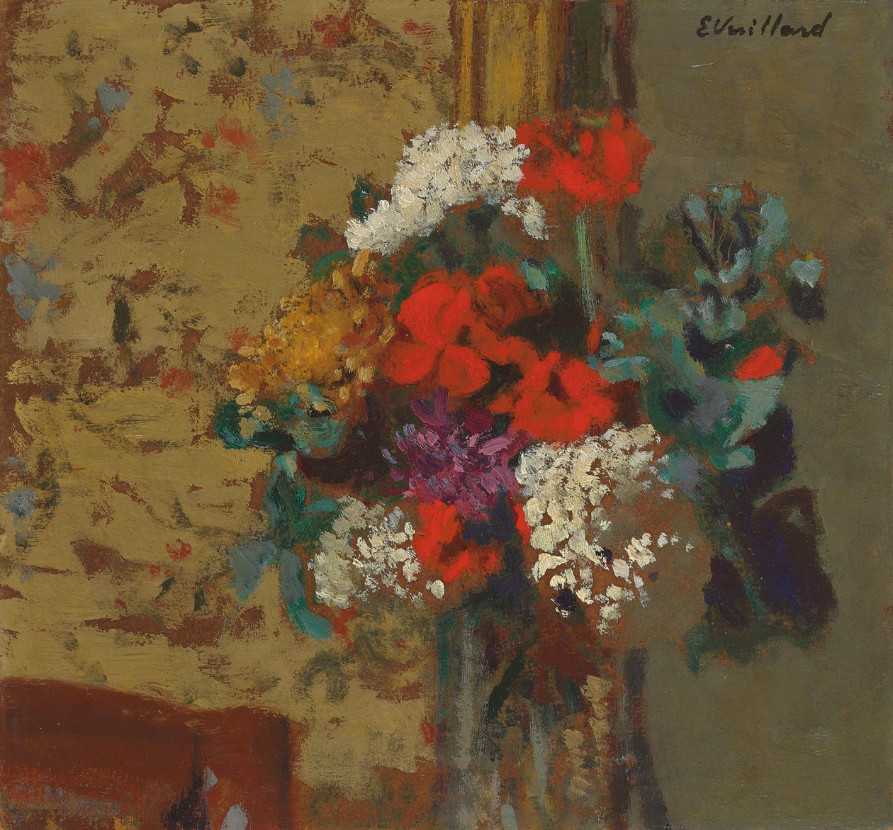 Gerani e viburni, c.1910 da Edouard Vuillard