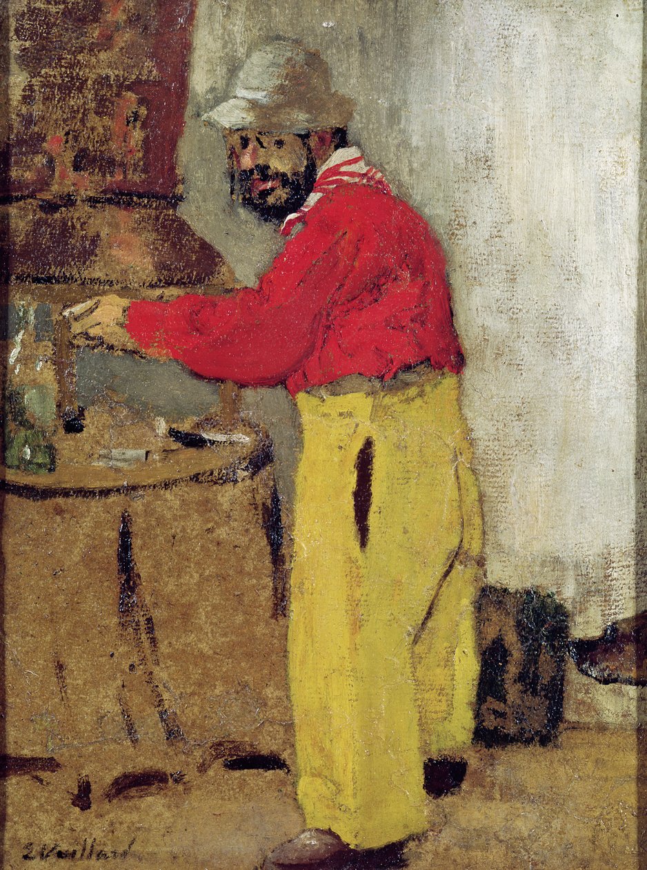 Henri de Toulouse-Lautrec a Villeneuve sur Yonne, 1898 da Edouard Vuillard