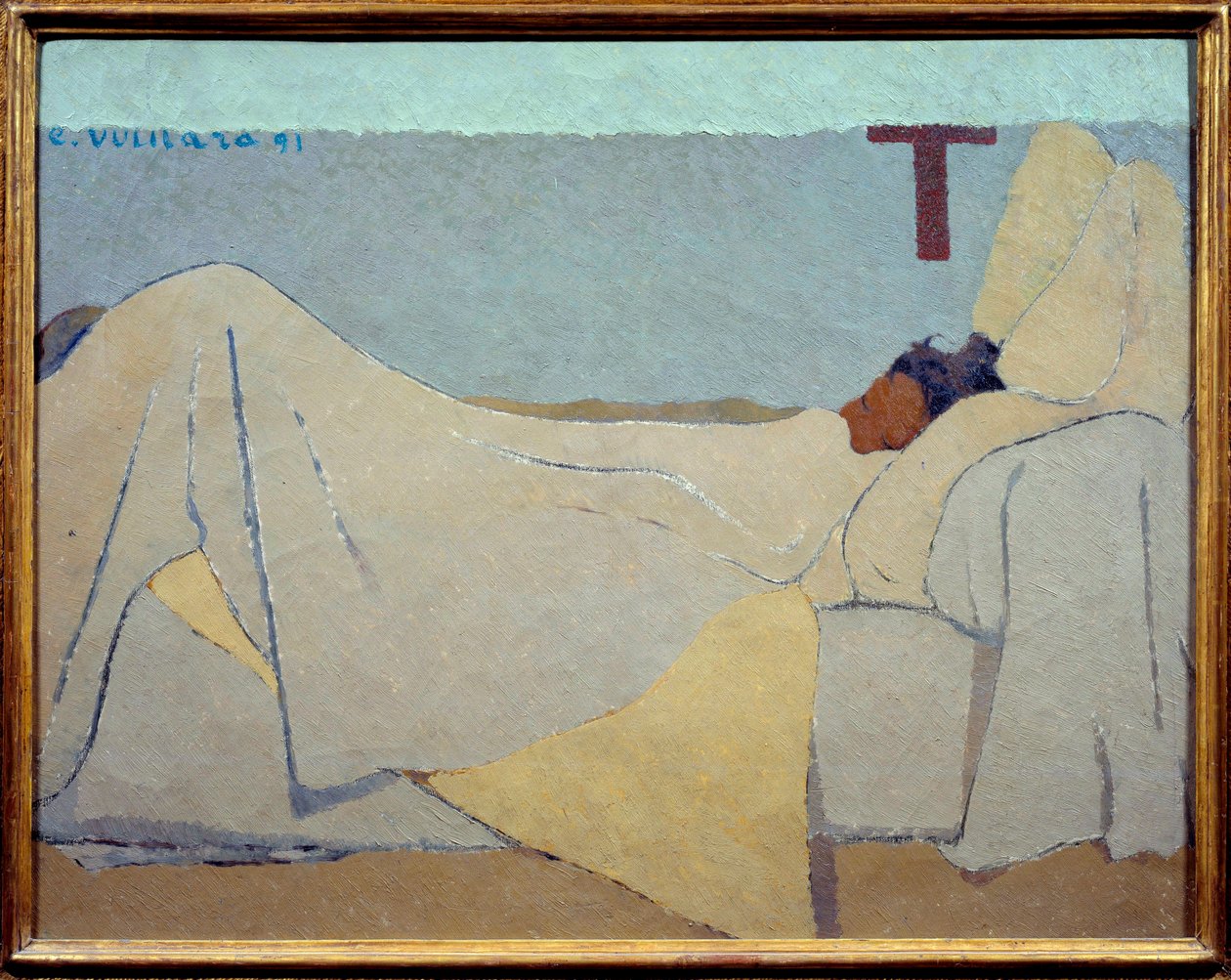 A letto da Edouard Vuillard