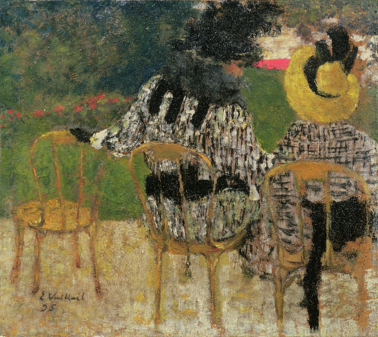 Nei giardini delle Tuileries da Edouard Vuillard