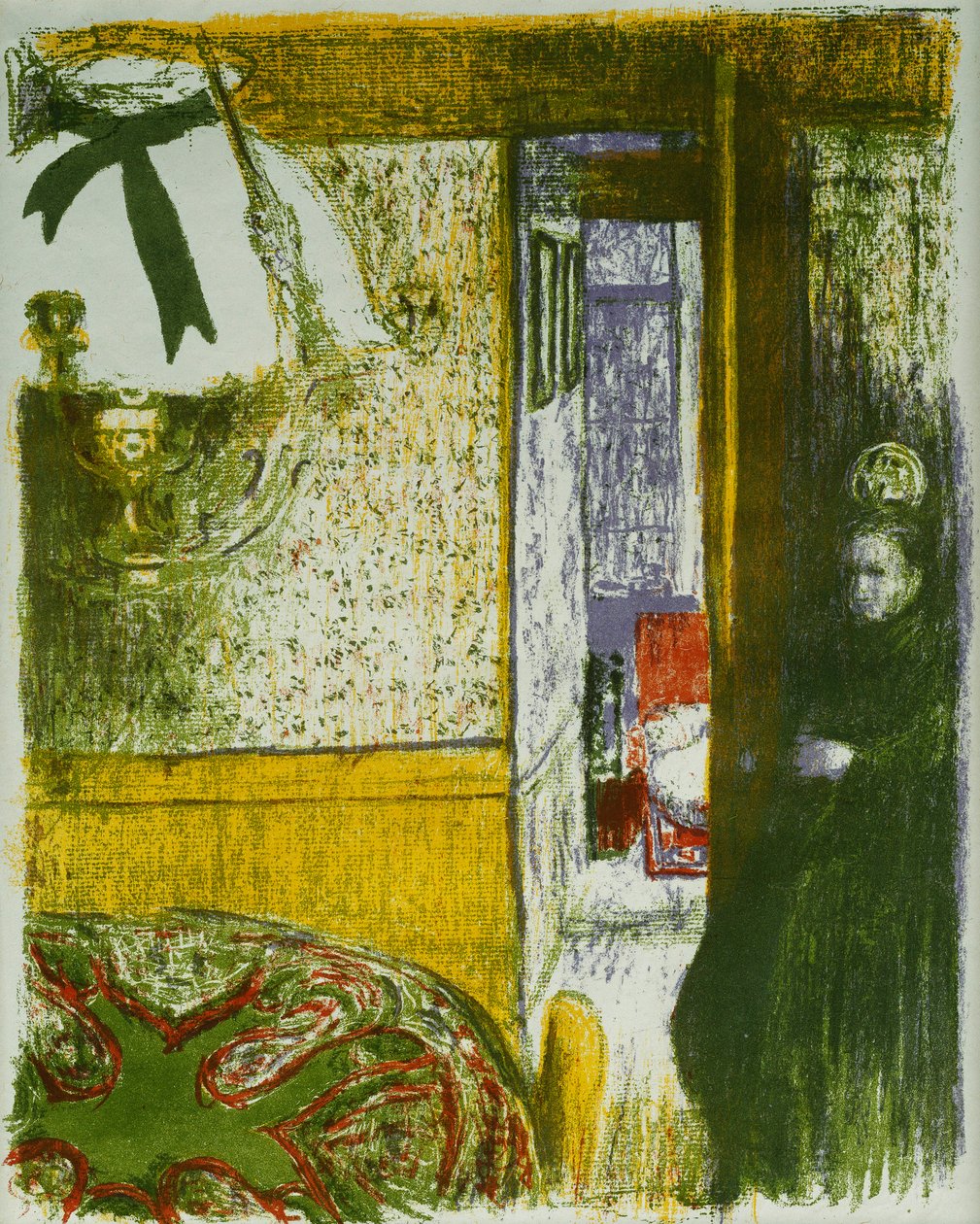 Interno con Lampada Sospesa, da Paesaggi e Interni; Interieur a la Suspension, da Paysages et Interieurs, 1899 da Edouard Vuillard