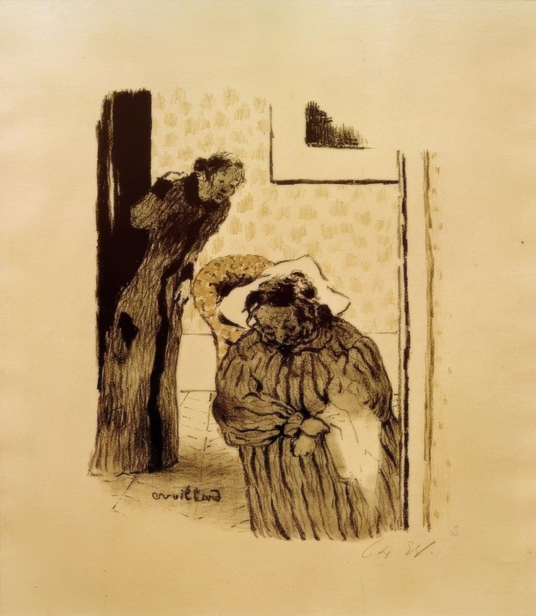 La siesta o la convalescenza da Edouard Vuillard