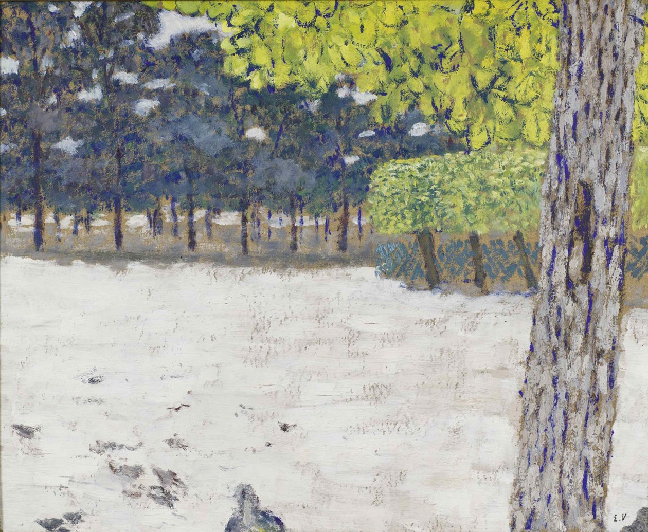 Le Jardin des Tuileries, ca 1894 da Edouard Vuillard