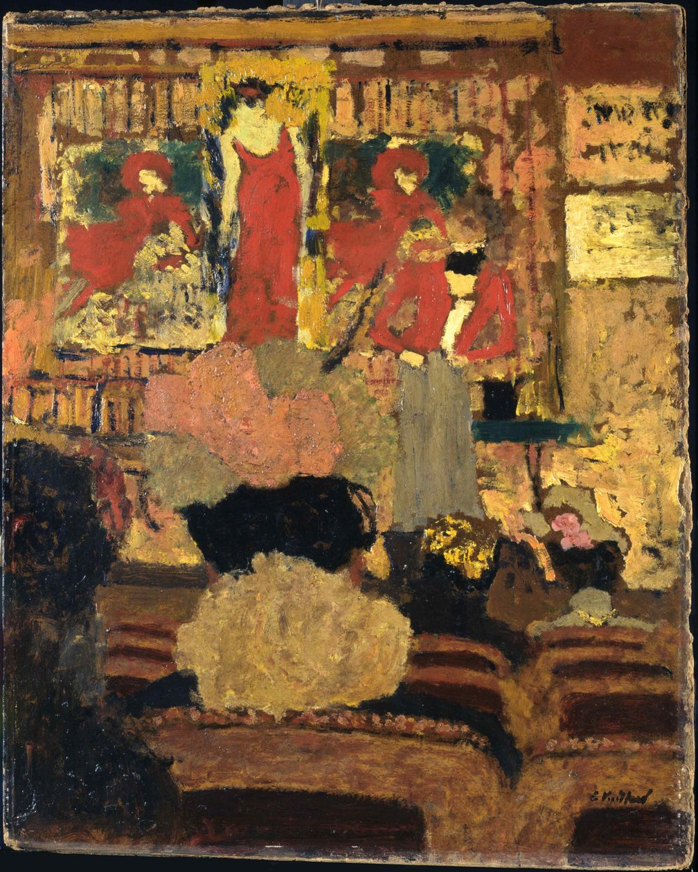 Le Numéro dillusionniste, c. 1895 da Edouard Vuillard