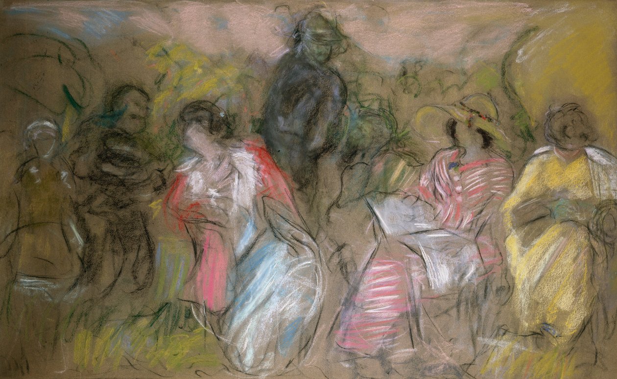 Le Parc des Clayes, c.1910 da Edouard Vuillard