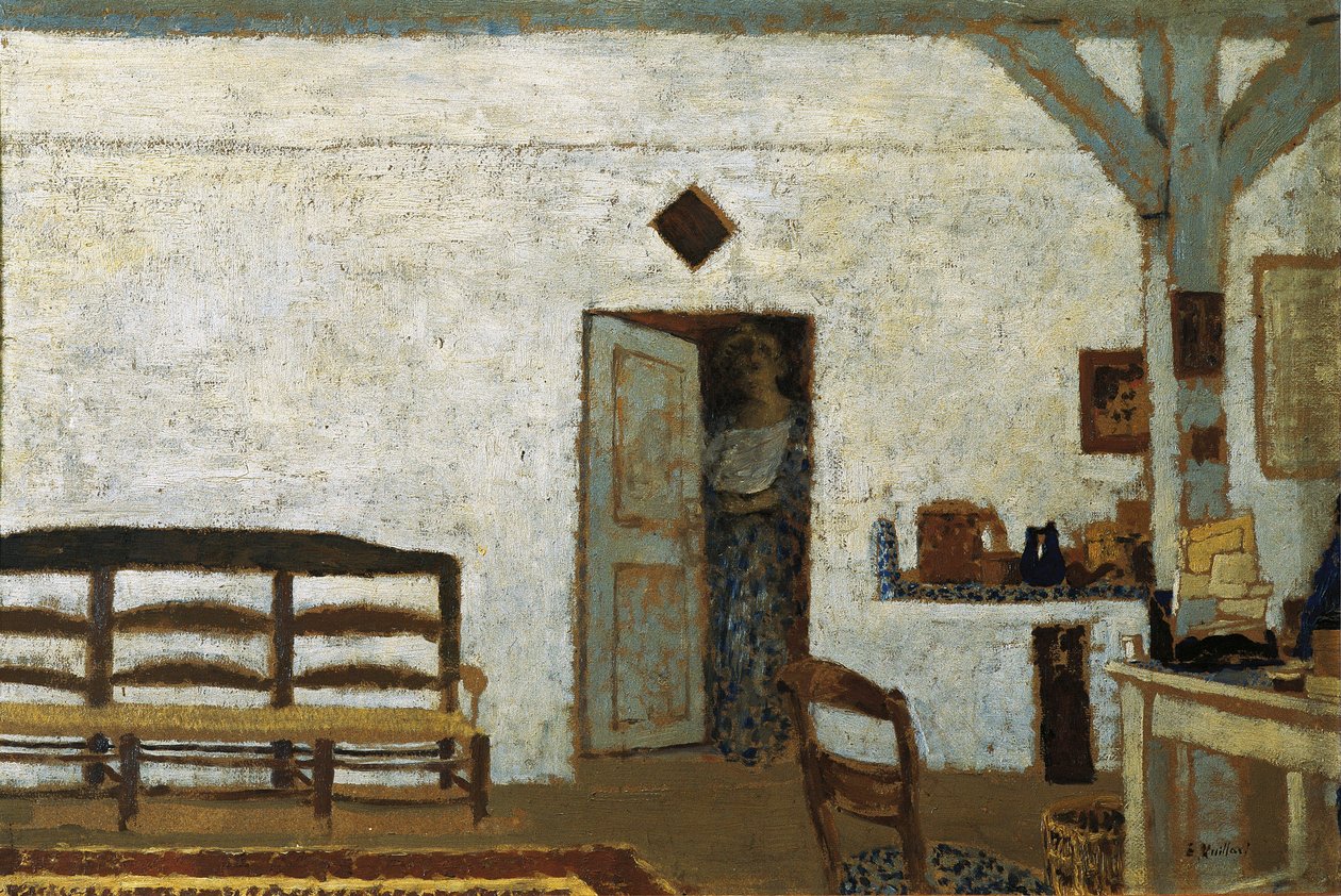 Misia a Villeneuve-sur-Yonne da Edouard Vuillard
