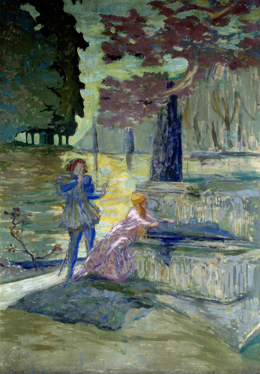 Pelleas e Melisande. Illustrazione per l