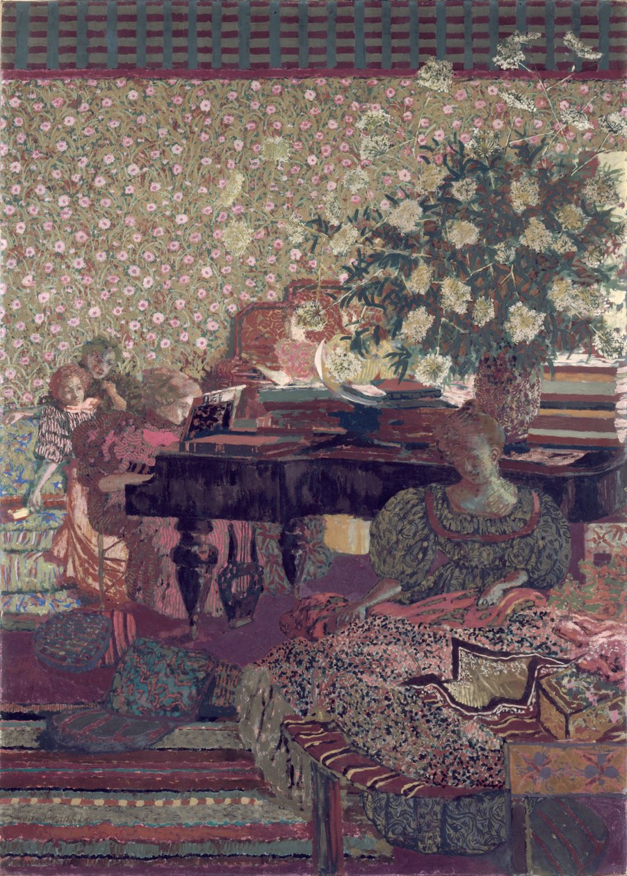 Figure in un interno. La musica da Edouard Vuillard