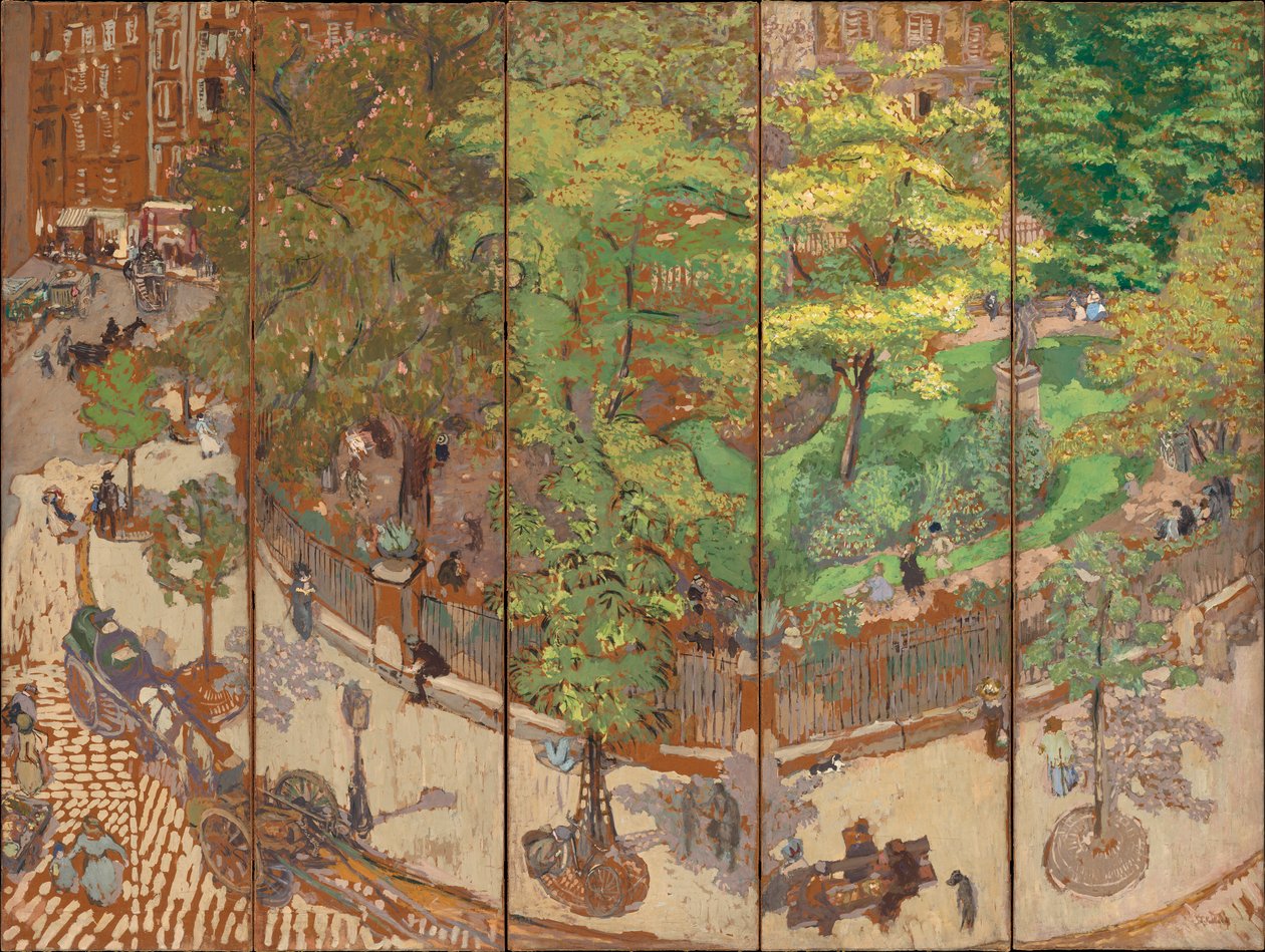 Place Vintimille da Edouard Vuillard