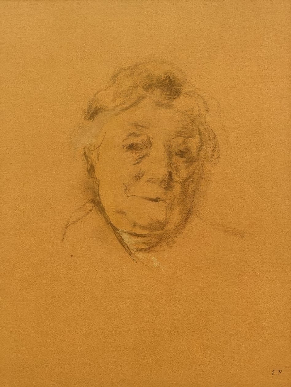 Ritratto di Madame Bénard di fronte da Edouard Vuillard