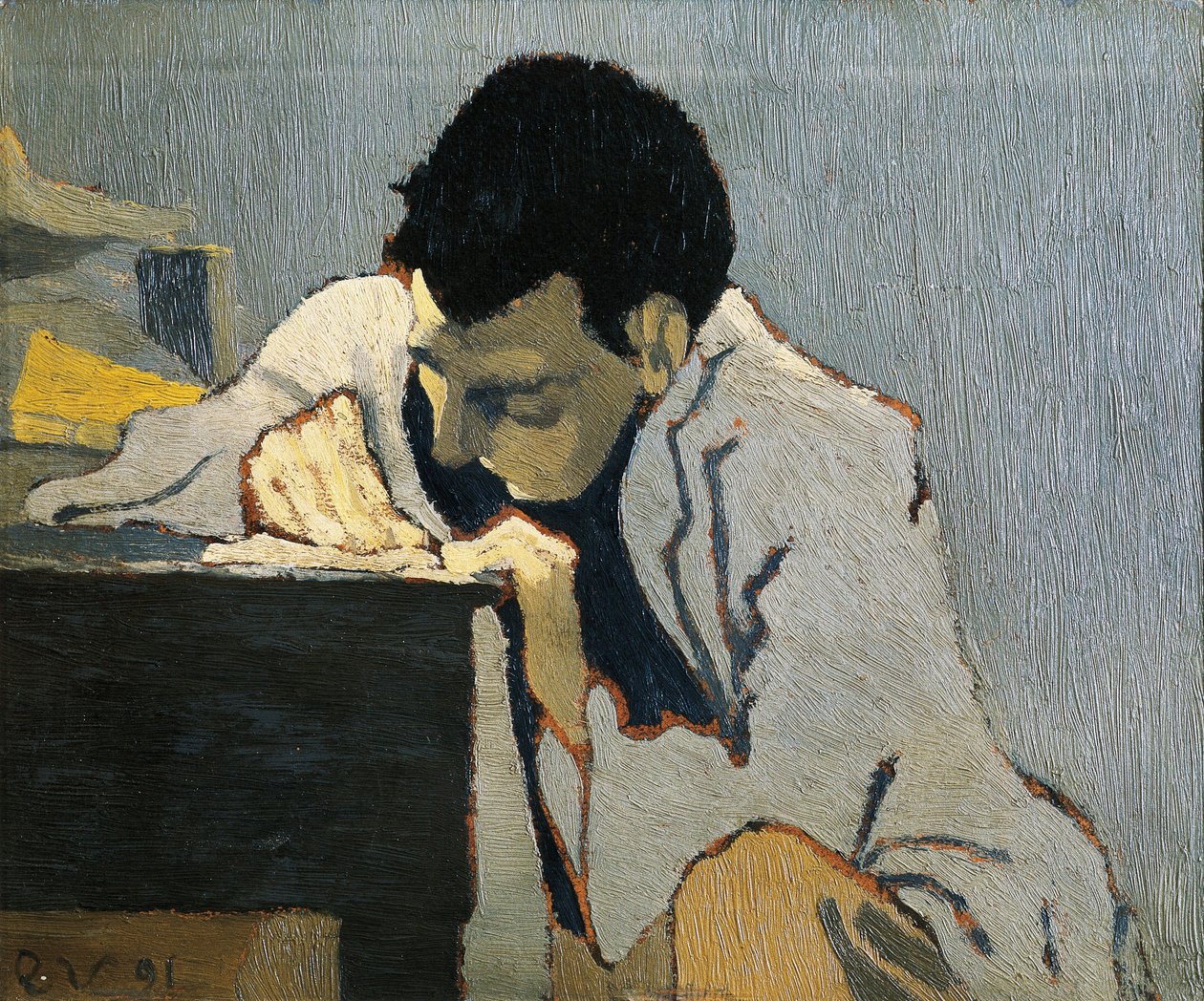 Ritratto di Aurelien Lugne-Poe da Edouard Vuillard