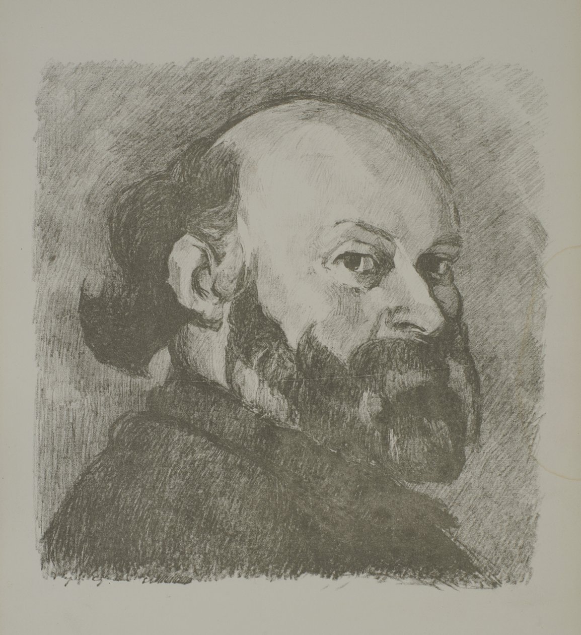 Ritratto di Cézanne da Edouard Vuillard