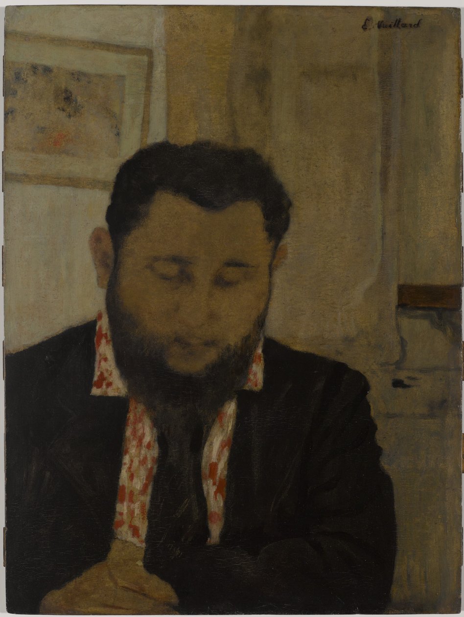 Ritratto di Thadée Natanson da Edouard Vuillard