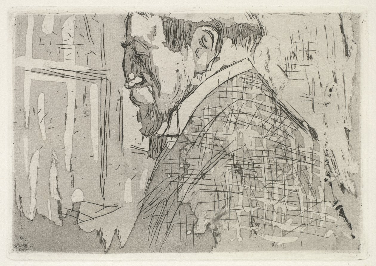 Ritratto di Theo van Rysselberghe da Edouard Vuillard