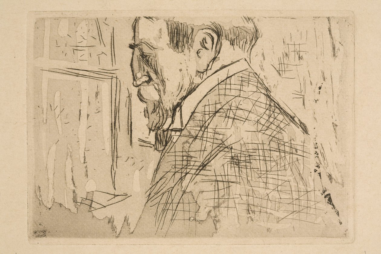 Ritratto di Théo Van Rysselberghe da Edouard Vuillard
