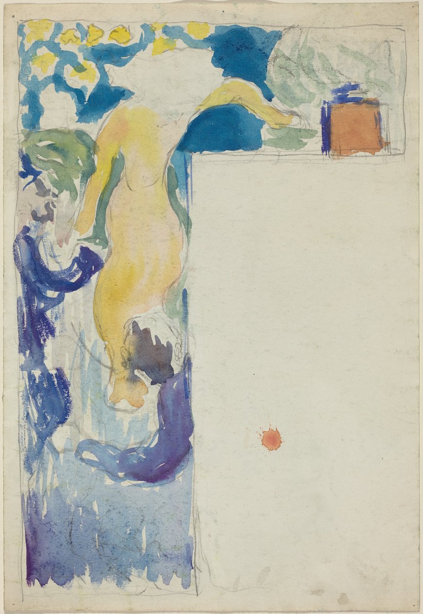 Programmdesign für das Théâtre Libre da Edouard Vuillard