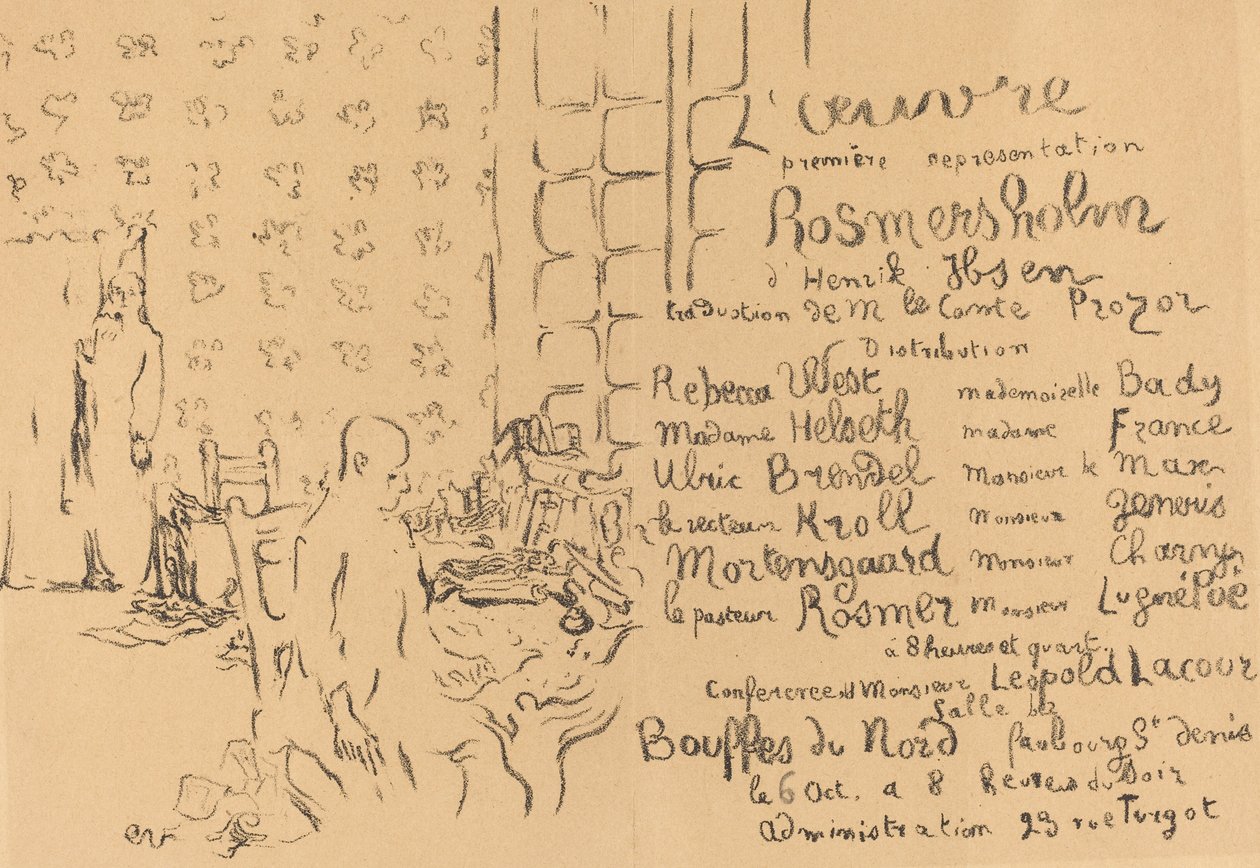 Rosmersholm da Edouard Vuillard