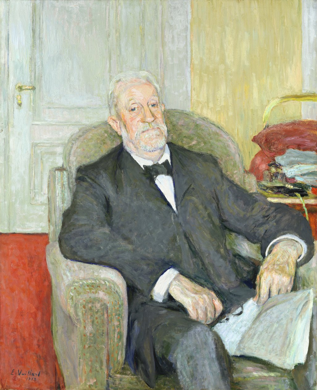 Senatore Eduard Wilhelm Ludwig Heinrich Roscher da Edouard Vuillard