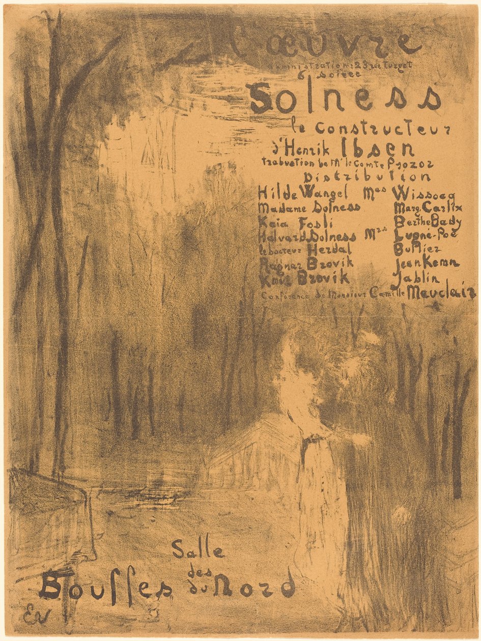 Solness der Baumeister da Edouard Vuillard