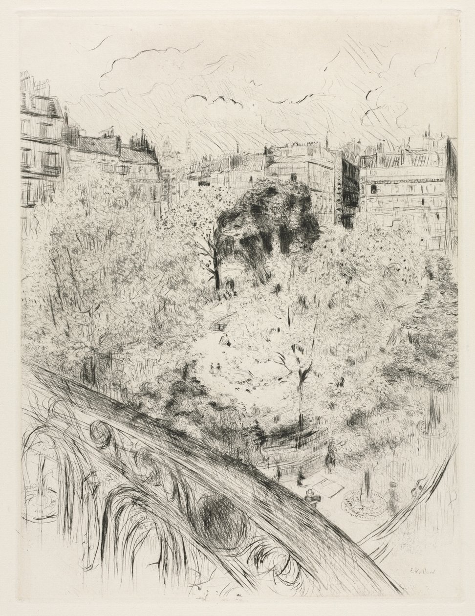 Piazza Vintimille da Edouard Vuillard