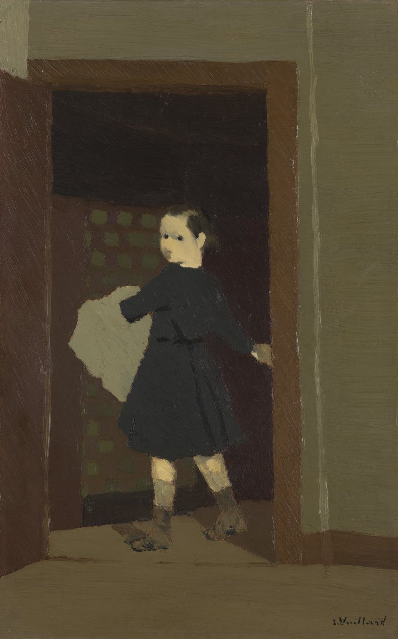 Il bambino alla porta da Edouard Vuillard