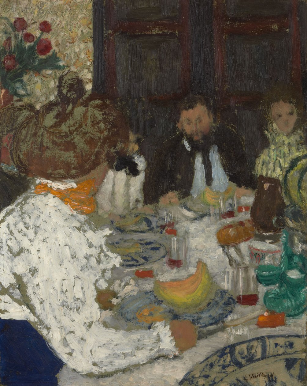 Il pranzo da Edouard Vuillard