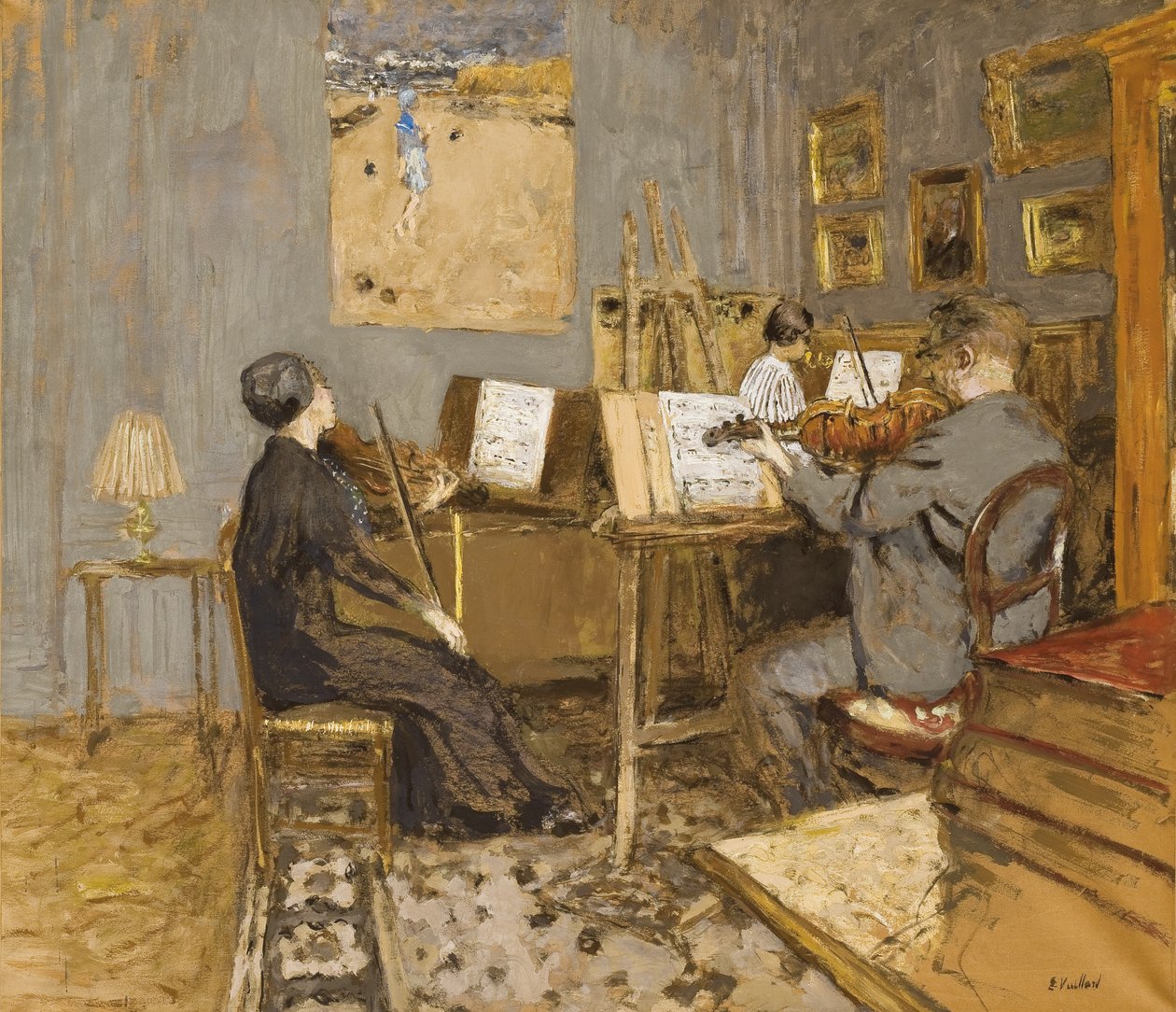 Il concerto mattutino, Place Vintimille da Edouard Vuillard
