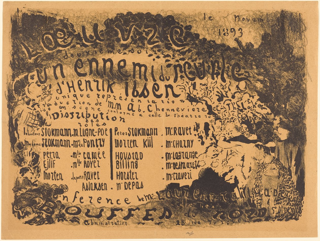 Ein Volksfeind da Edouard Vuillard