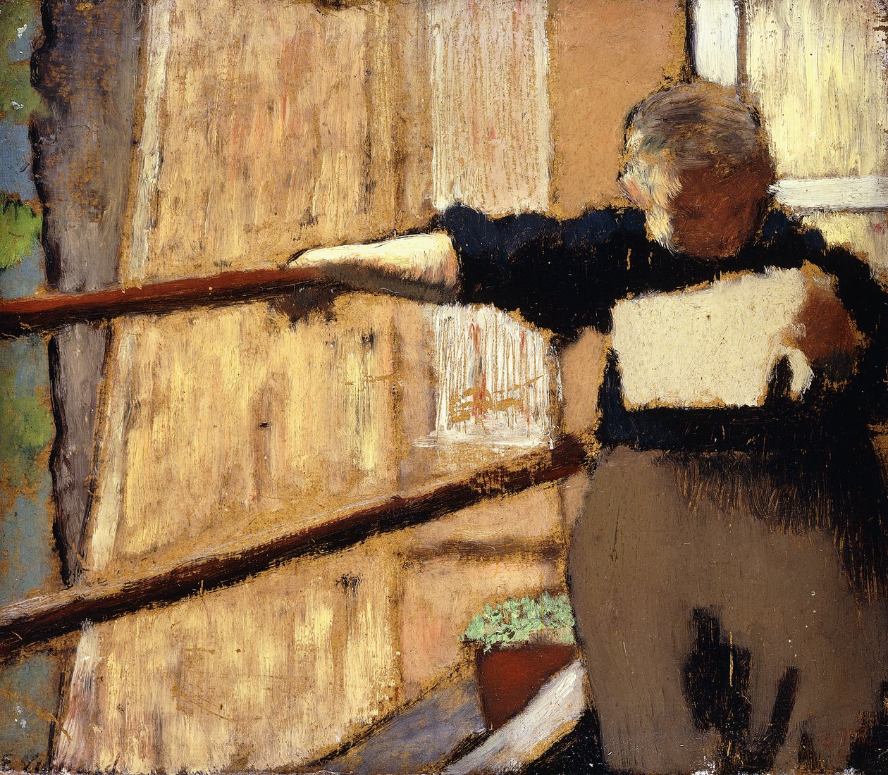 Donna che legge da Edouard Vuillard
