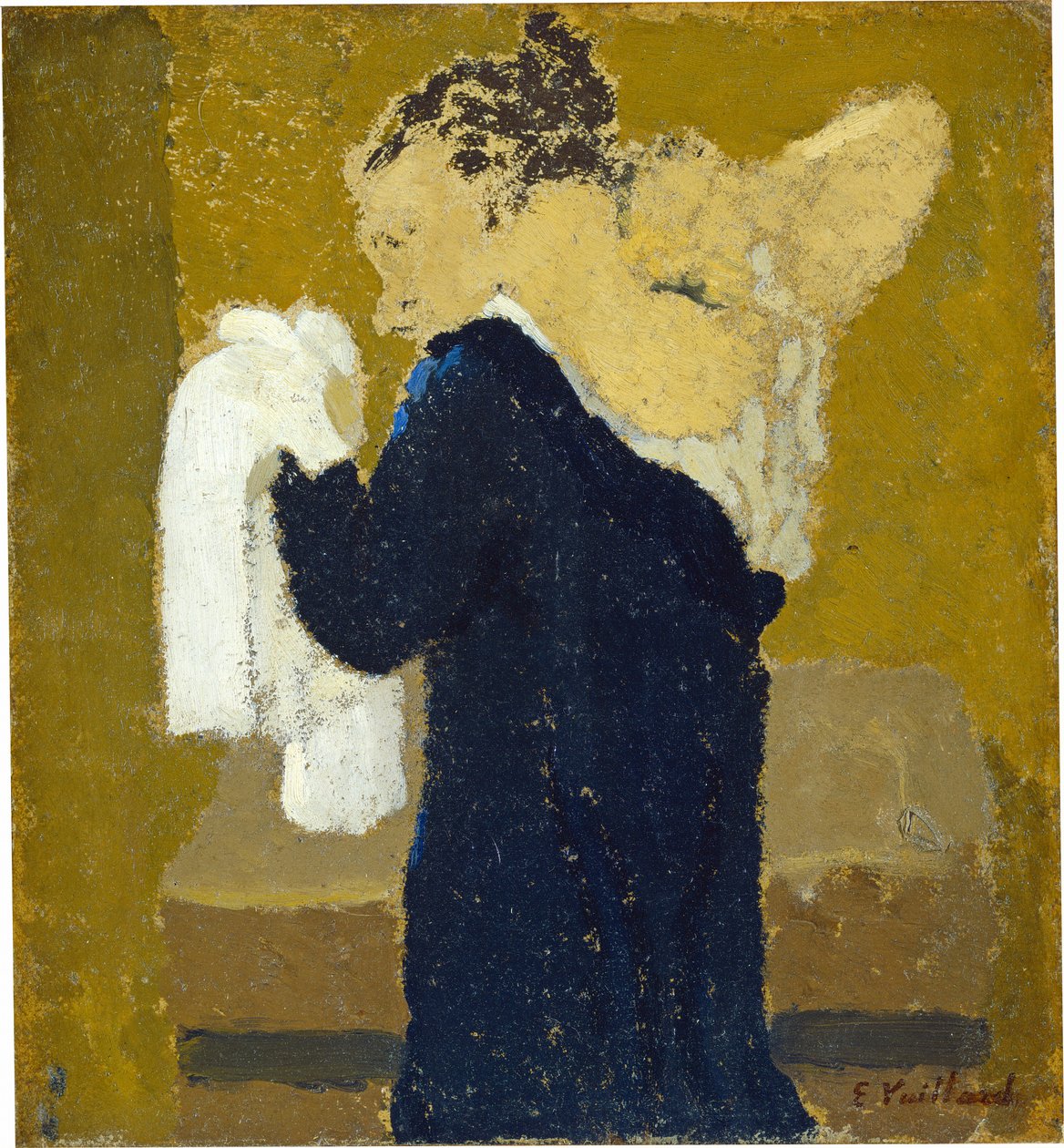Frau bei ihrer Toilette da Edouard Vuillard
