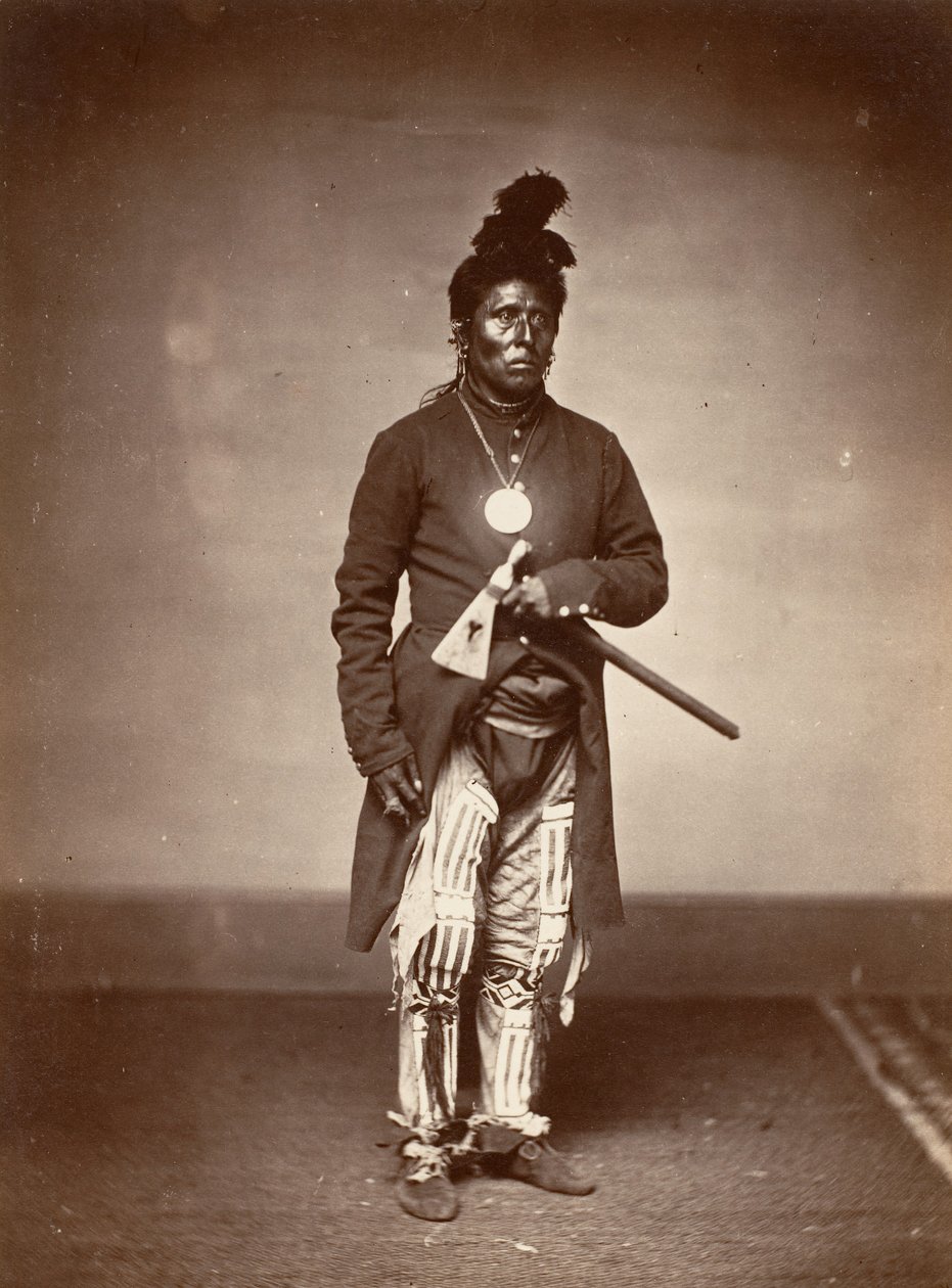 Ti ra wa hut Re sa ru Capo del cielo, ca. 1867 da Edric L. Eaton.