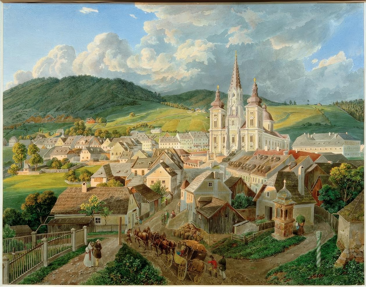 Mariazell (Stiria, Austria) da Eduard Gurk