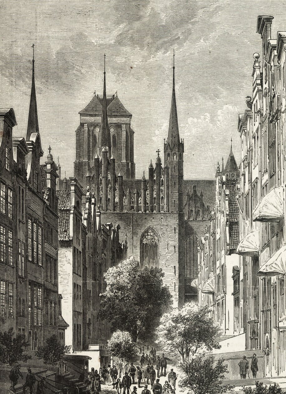 Parte posteriore della chiesa di Santa Maria da Eduard Hallberger