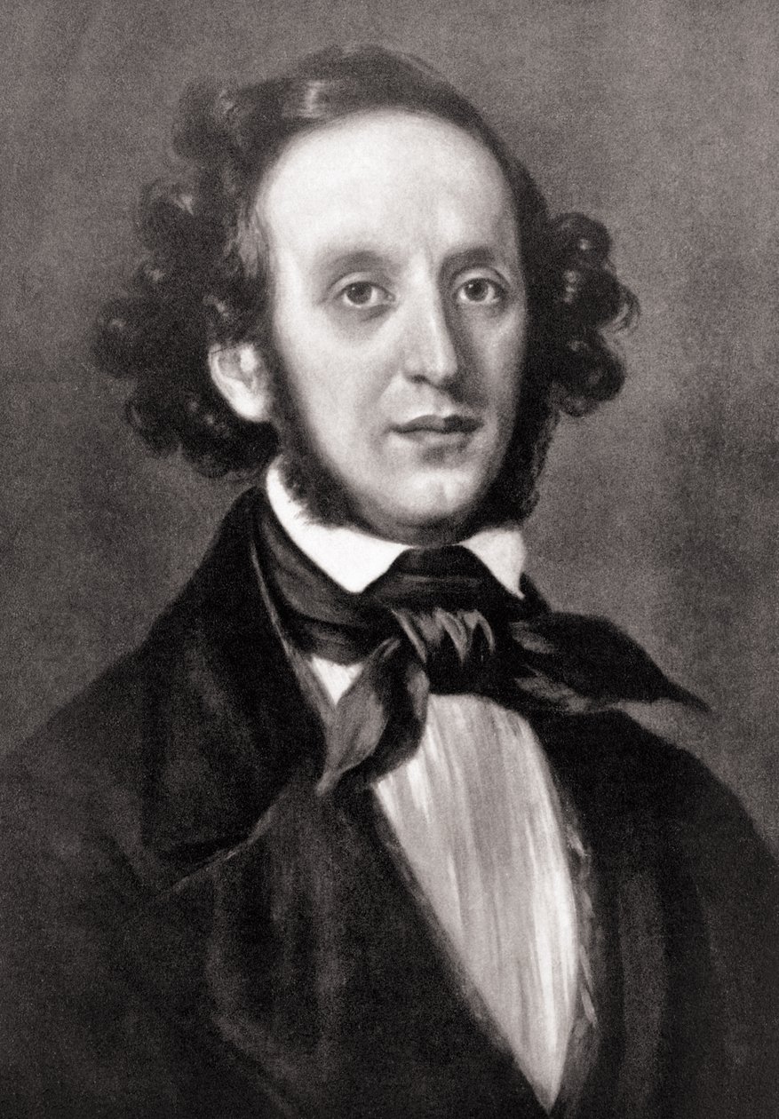 Felix Mendelssohn da Eduard Magnus