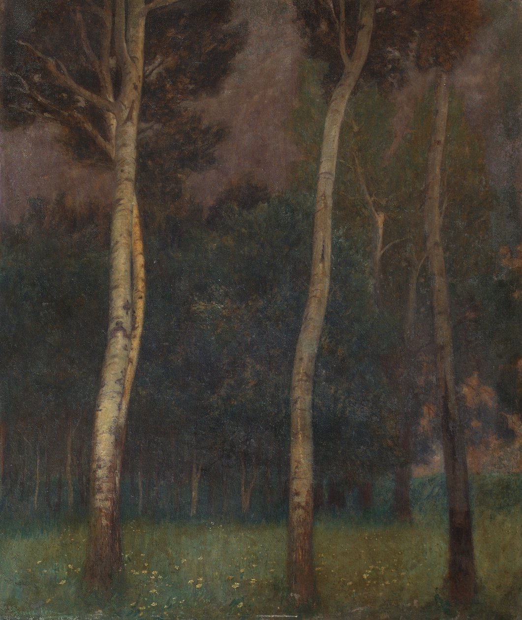 Paesaggio alberato della Bassa Austria da Eduard Ameseder