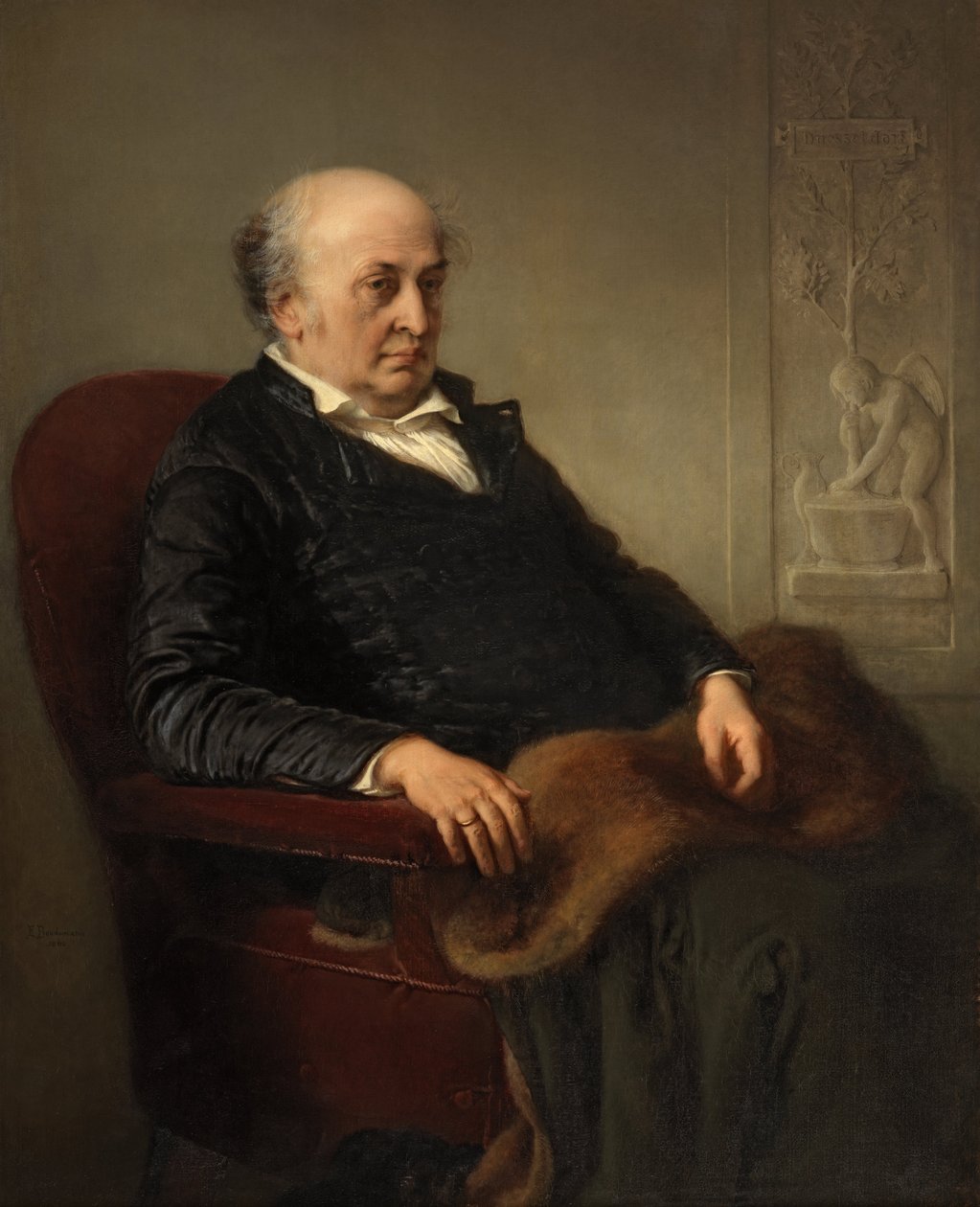Tedesco: Der Maler Wilhelm von Schadow Il pittore Il pittore Wilhelm von Schadow da Eduard Bendemann