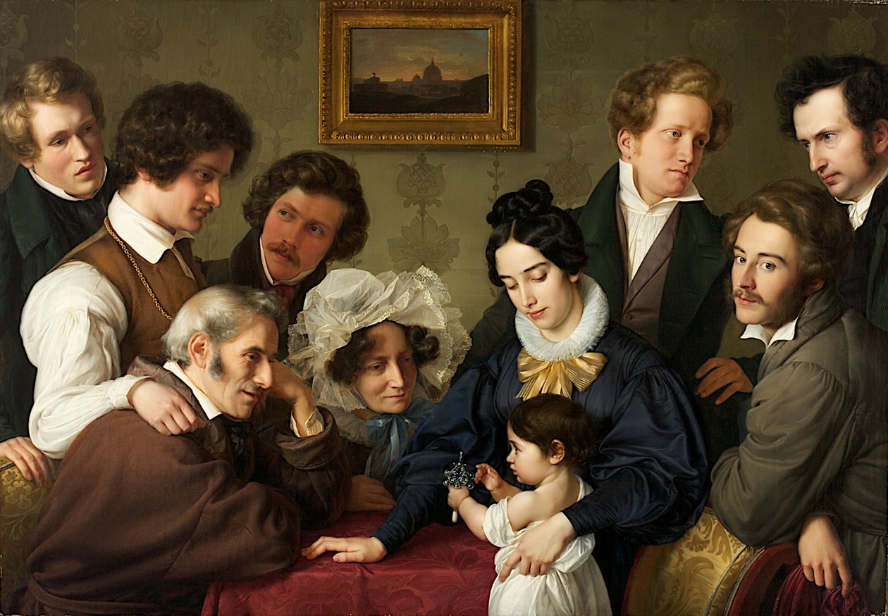 Il Circolo Schadow. La famiglia Bendemann e i loro amici da Eduard Bendemann