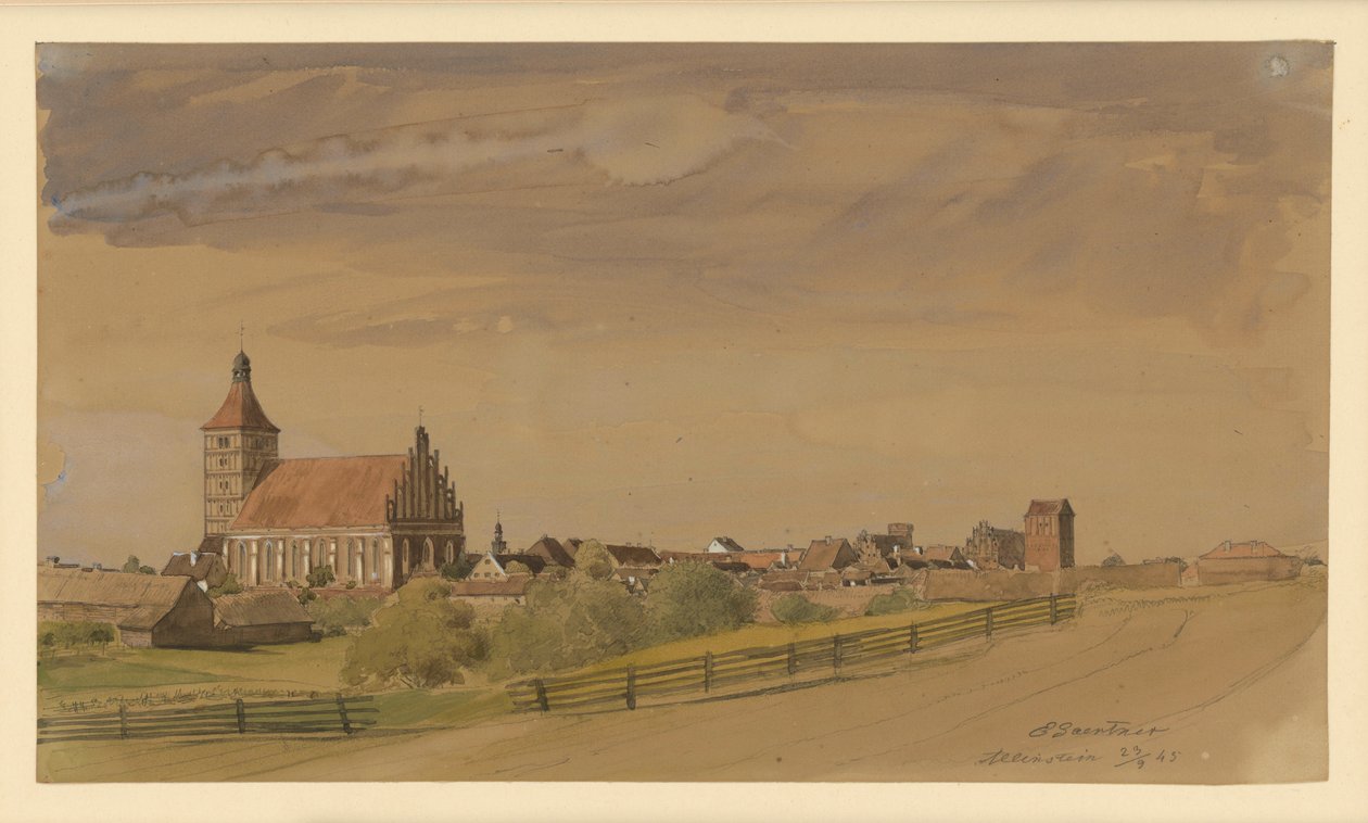 Allenstein da Eduard Gaertner