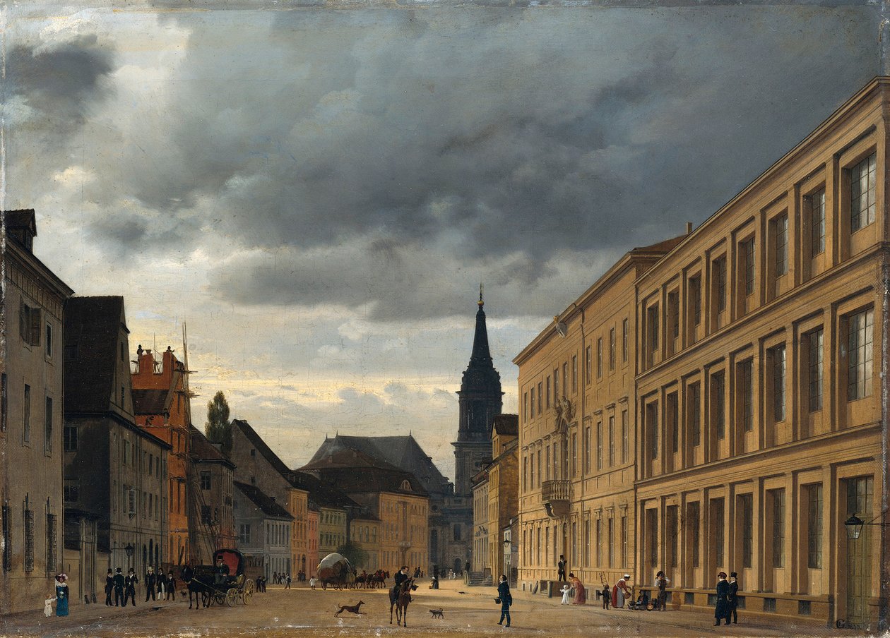 Via dei Fratelli da Eduard Gaertner