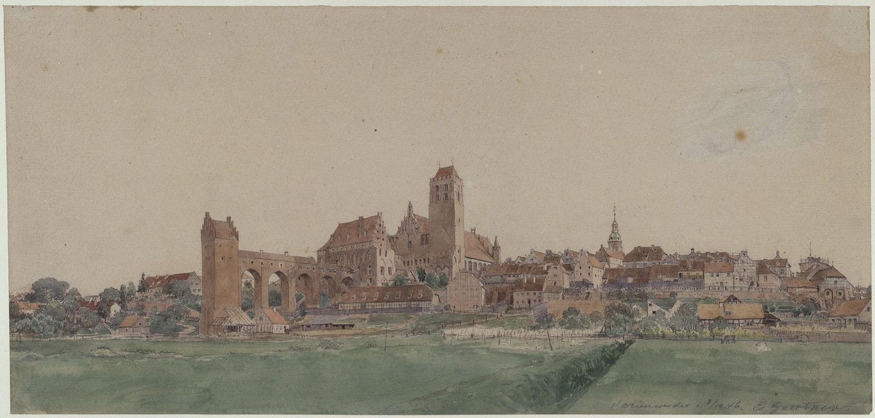 Marienwerder da Eduard Gaertner