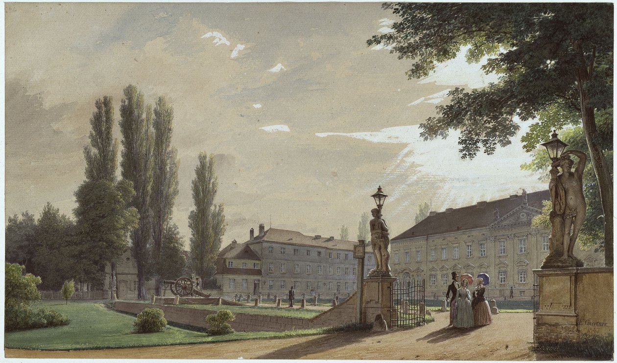 Palazzo Bellevue da Eduard Gaertner