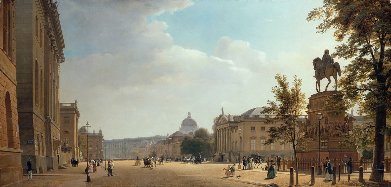 Unter den Linden da Eduard Gaertner
