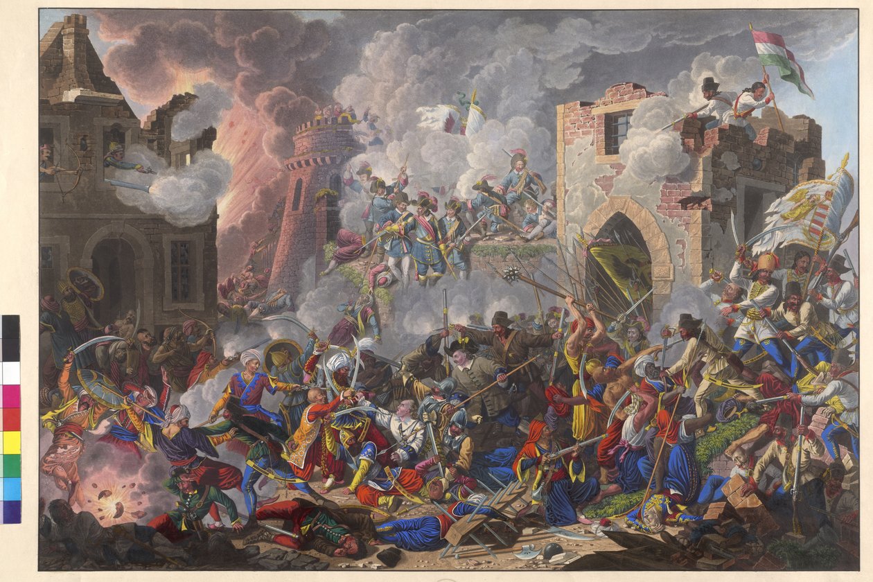 La riconquista vittoriosa di Buda il 2 settembre 1686 da parte dell