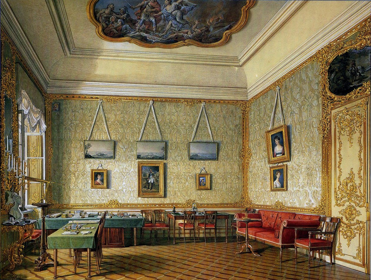 Lo studio di lavoro o piccolo studio dell