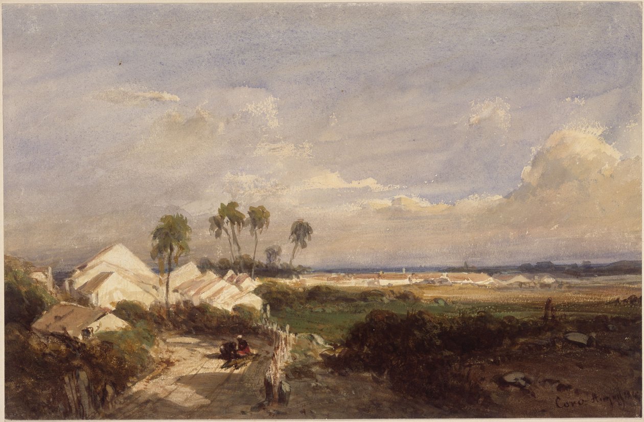 Vista su Coro da Eduard Hildebrandt