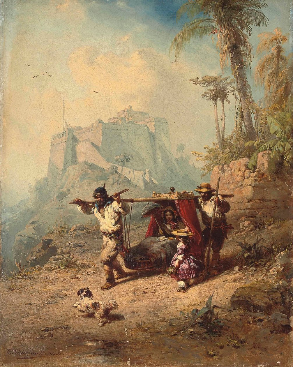 Castello del Pico, Madeira da Eduard Hildebrandt
