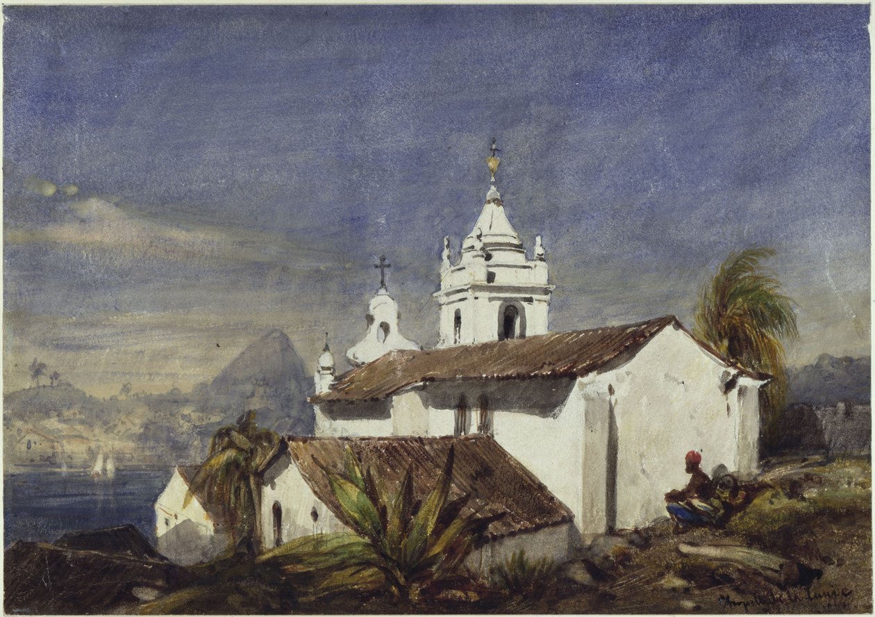 Cappella di Santa Luzia da Eduard Hildebrandt