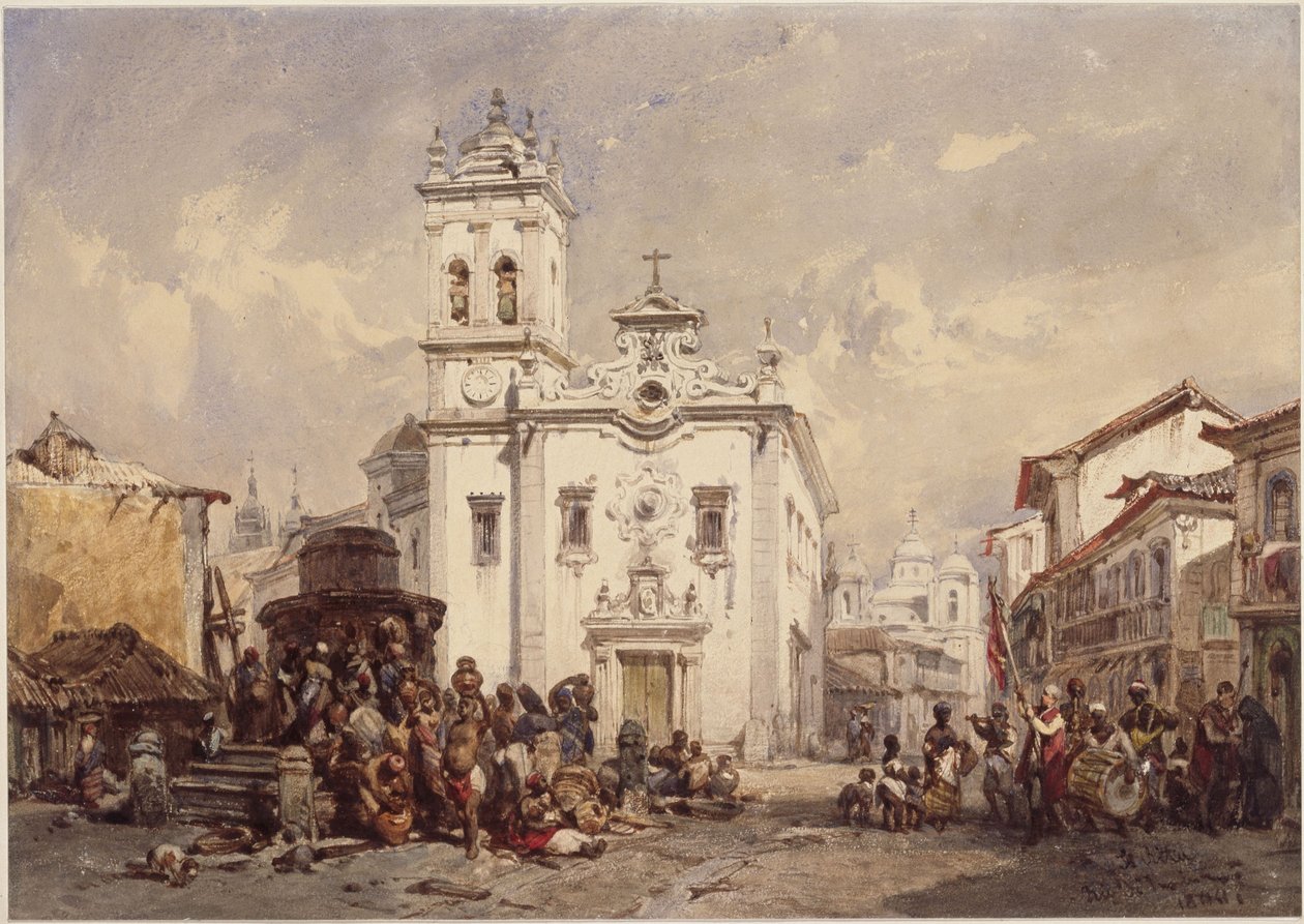 Chiesa di Santa Rita, Rio de Janeiro da Eduard Hildebrandt