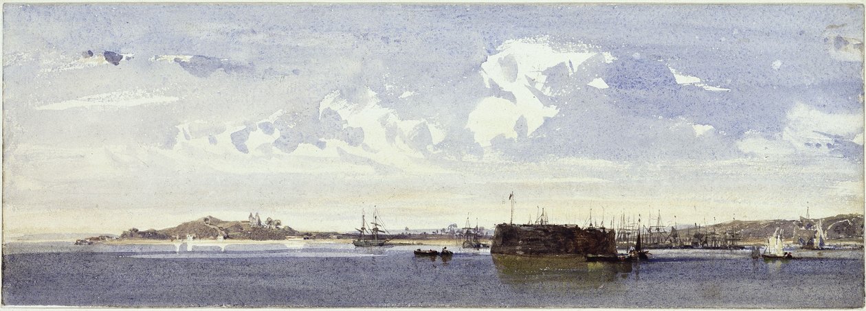 Panorama di Bahia da Eduard Hildebrandt