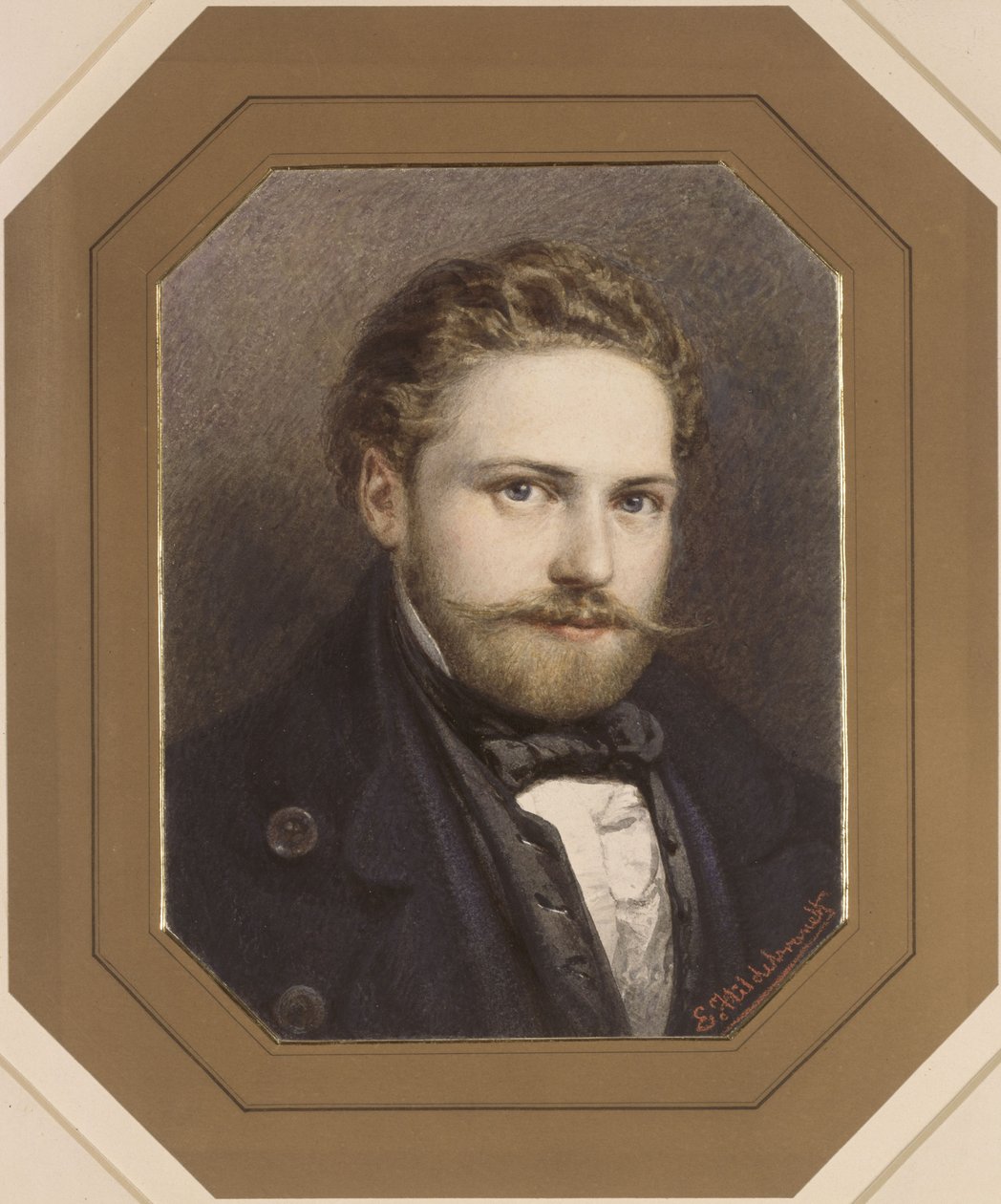 Autoritratto da Eduard Hildebrandt